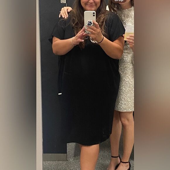 COS Boxy Oversized Draped Dress - Picture 6 of 6